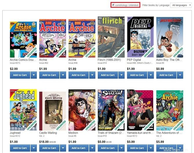 Marvel Unlimited contre ComiXology Unlimited :quel est le meilleur ? 