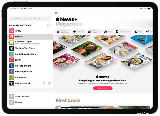 Premiers pas avec Apple News+ :tout ce que vous devez savoir 