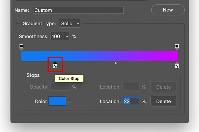 Comment créer un dégradé personnalisé à l aide de Photoshop CC 