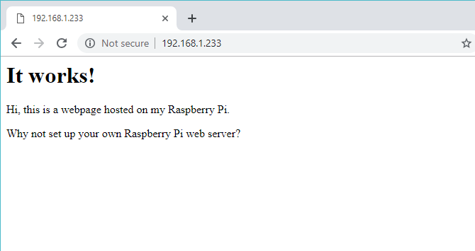 Comment héberger votre propre site Web sur un Raspberry Pi 