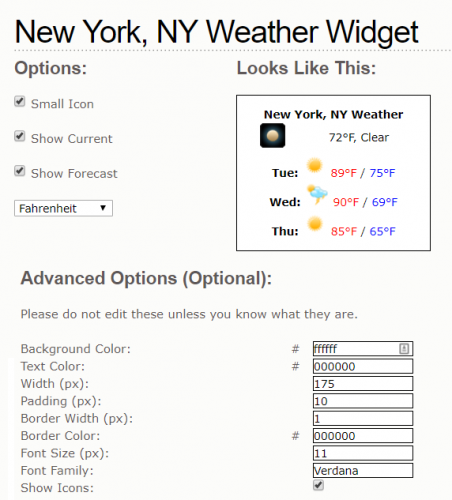 Les 7 meilleurs sites pour télécharger des widgets météo pour votre blog ou votre site Web 