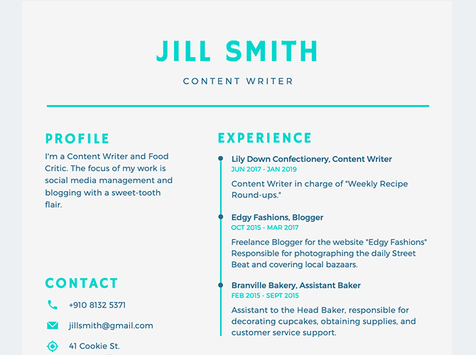 Comment trouver le CV parfait pour vous sur Canva 