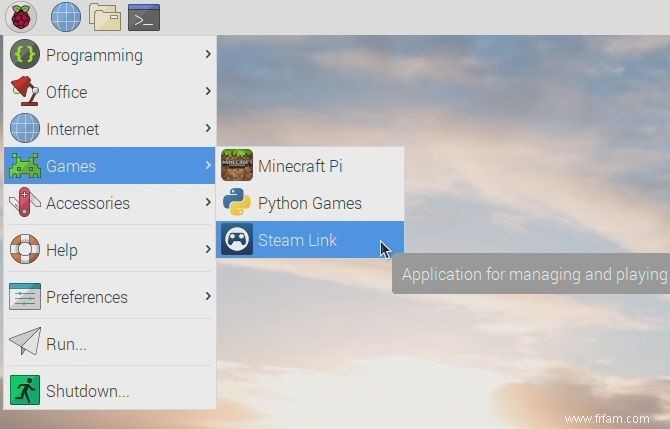 Comment diffuser des jeux Steam sur Raspberry Pi sans clair de lune 