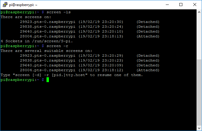 Comment effectuer plusieurs tâches sur le terminal Linux avec écran 