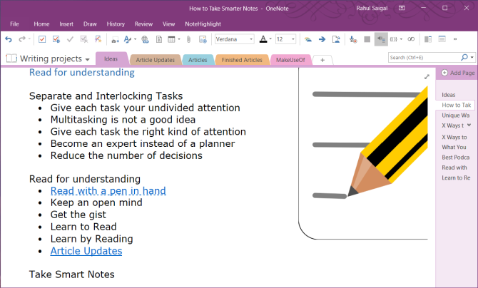 Comment créer un wiki personnel à l aide de Microsoft OneNote 