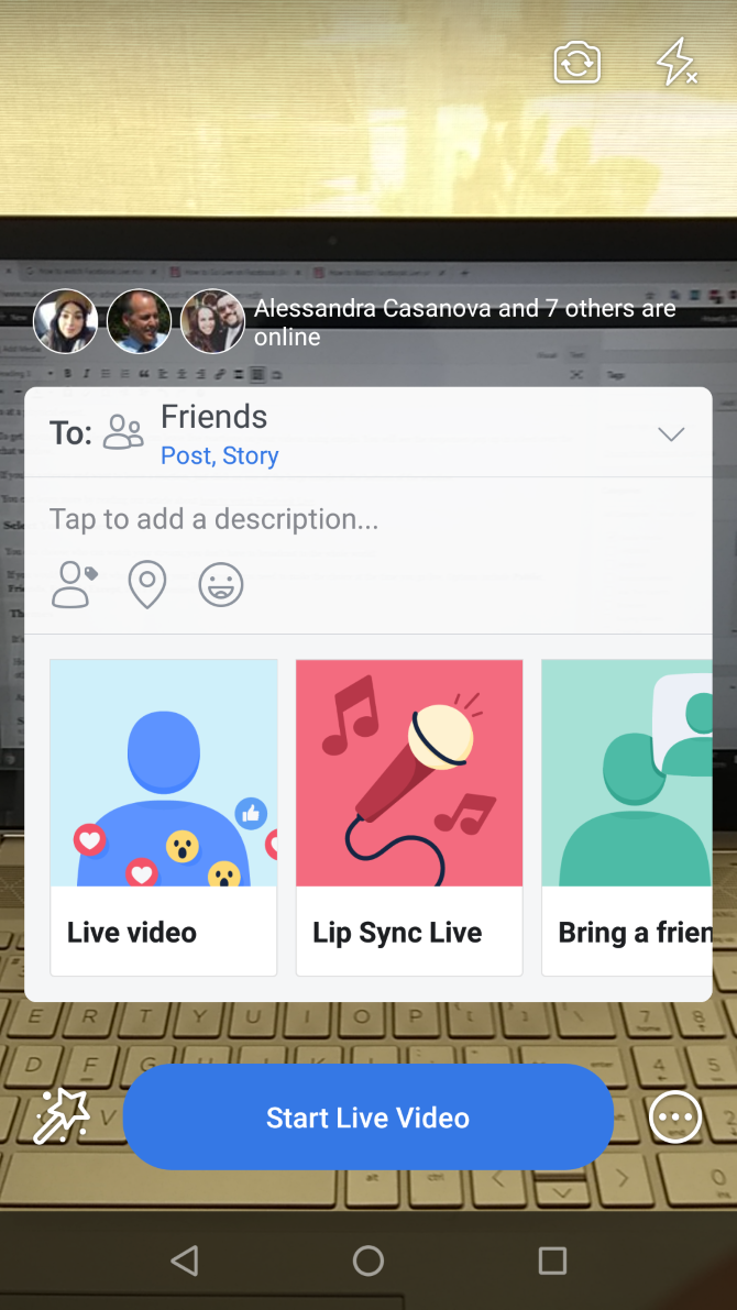 Comment utiliser Facebook Live 