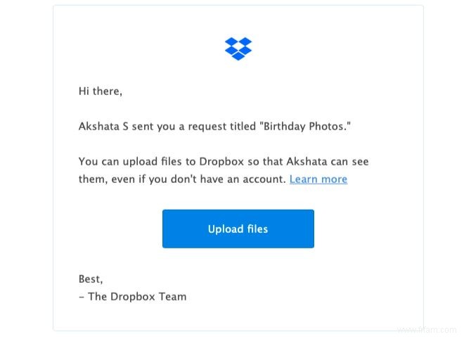 Comment collecter des fichiers Dropbox sans les télécharger manuellement 