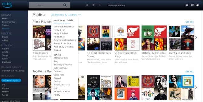 Comment gérer vos listes de lecture Amazon Music 