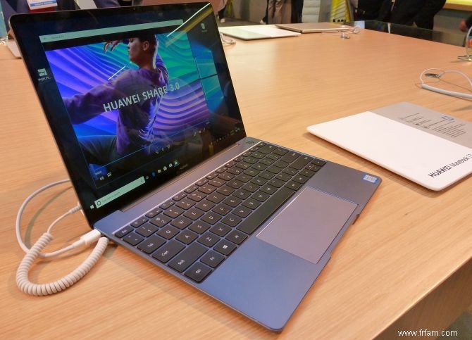 Huawei MateBook 13 :un ultrabook élégant de 13 pouces dans un boîtier de 12 pouces 