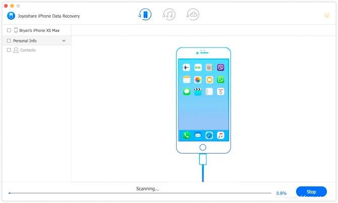 Joyoshare Data Recovery facilite la récupération de fichiers depuis l iPhone 