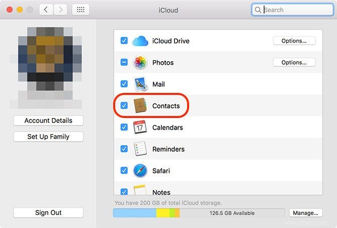 Comment synchroniser vos contacts d un iPhone à un Mac 