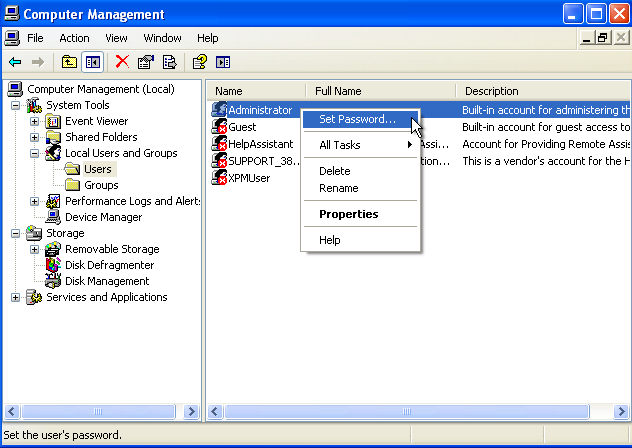 5 astuces pour réinitialiser le mot de passe administrateur sous Windows XP 