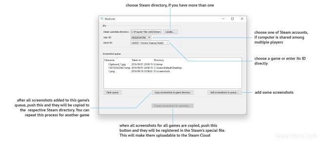 Comment sauvegarder les captures d écran Steam 