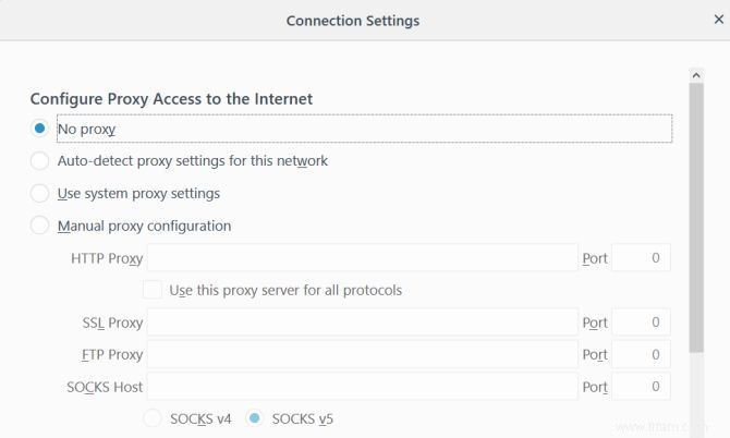 Comment réparer le serveur proxy Firefox lorsqu il refuse les connexions 