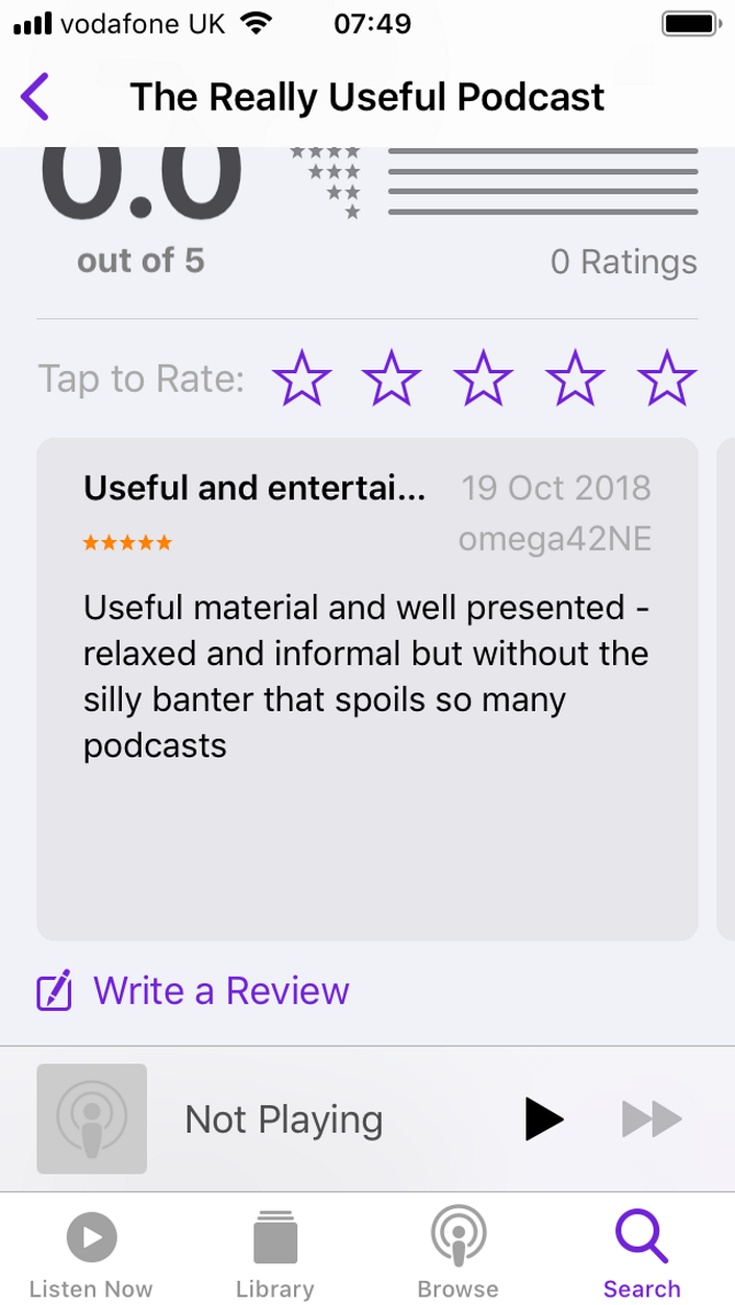 Comment réviser les podcasts sur iTunes (et pourquoi vous devriez) 