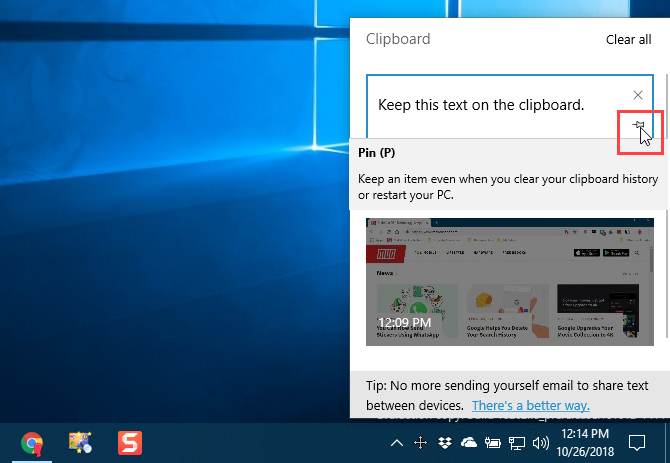 Le nouveau presse-papiers de Windows 10 :tout ce dont vous avez besoin pour copier-coller 