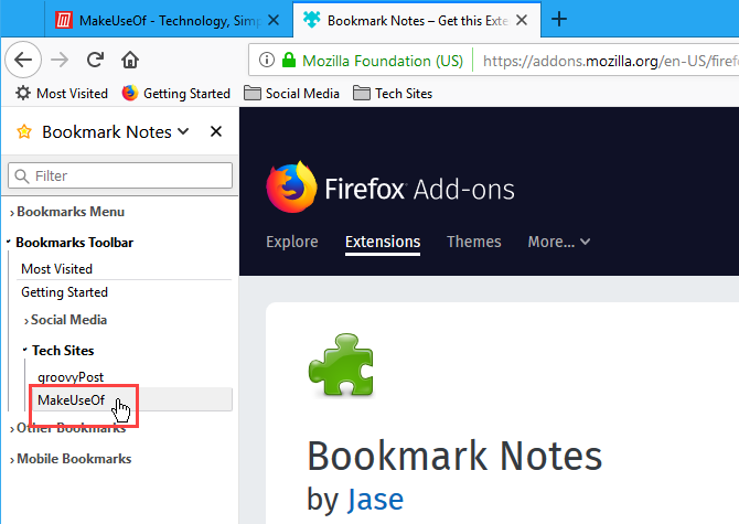 Comment ajouter des notes aux signets dans Chrome et Firefox 