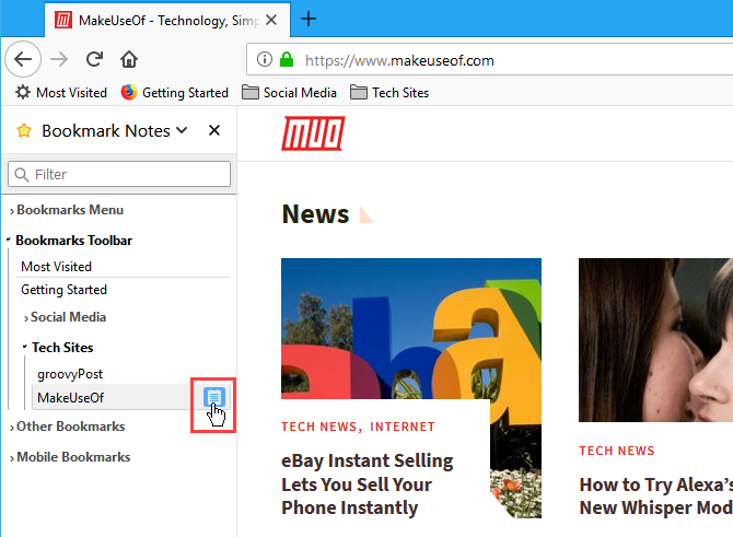 Comment ajouter des notes aux signets dans Chrome et Firefox 