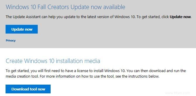 Comment (pas) mettre à niveau vers la dernière version de Windows 10 