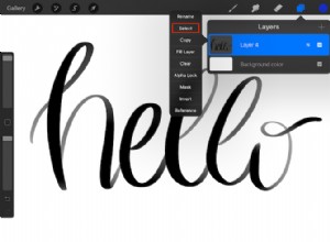 Comment remplir un texte de calligraphie avec des couleurs, des textures ou des photos dans Procreate 