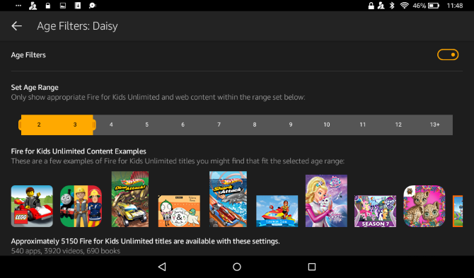 Comment configurer une tablette Amazon Fire adaptée aux enfants 