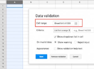 Comment créer une liste déroulante dans Google Sheets 