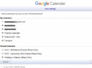 Comment forcer les calendriers Google partagés à s afficher sur iOS 