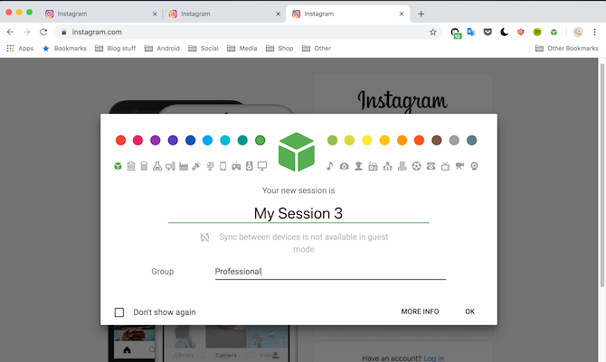 Comment gérer plusieurs sessions de navigation dans Google Chrome 