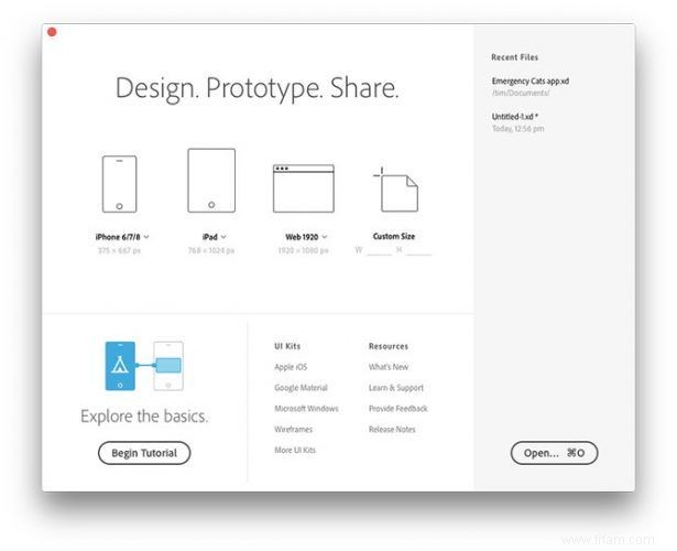 Adobe XD :l outil de conception d interface utilisateur et d expérience utilisateur gratuit que vous pouvez utiliser dès maintenant 