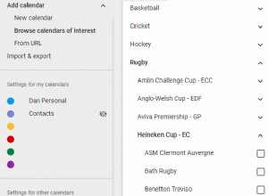 Comment télécharger des événements sportifs pour Google Calendar 