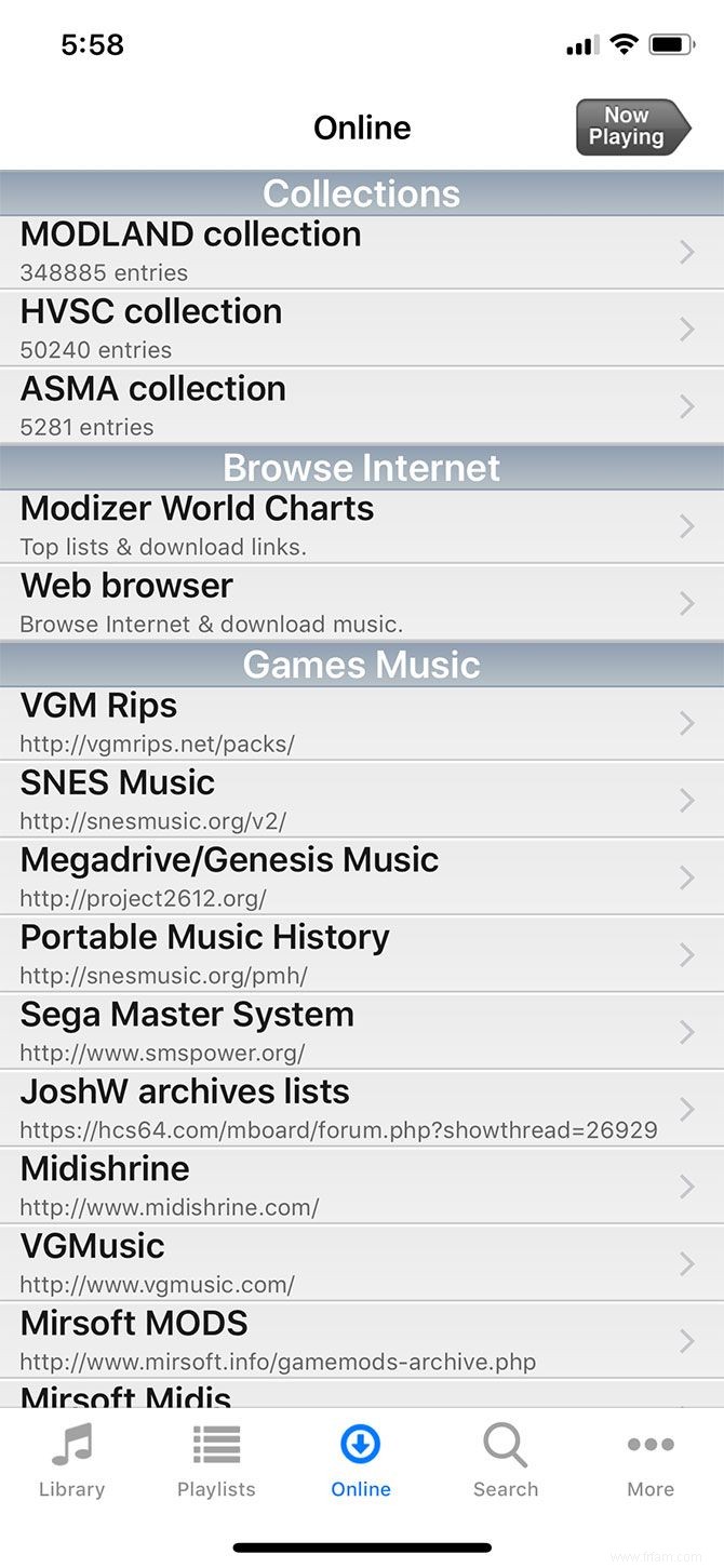 Les meilleurs lecteurs Chiptune pour iPhone, Android et Web 