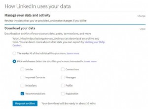 Comment télécharger toutes les données que LinkedIn a sur vous 