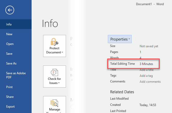 Comment suivre le temps que vous avez passé à éditer un document Microsoft Word 