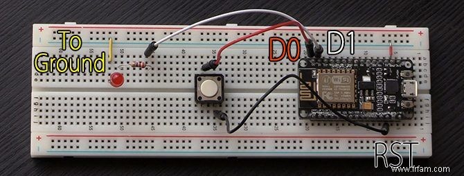 Comment créer votre propre bouton connecté Wi-Fi avec ESP8266 