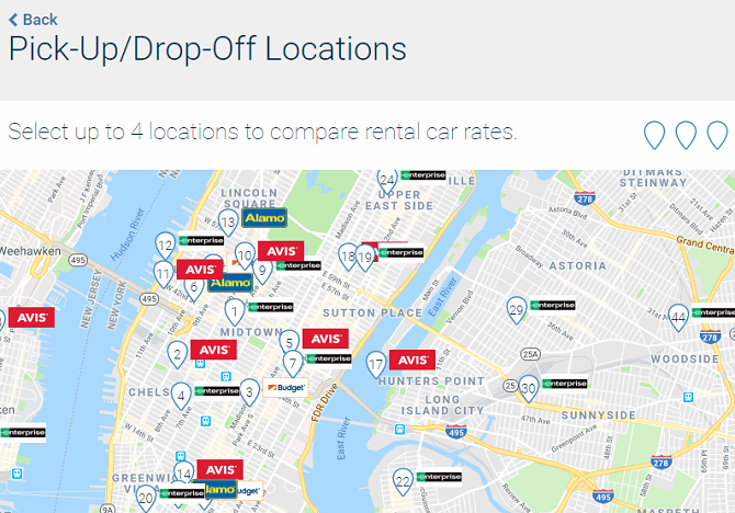 Les 10 meilleurs sites de location de voitures en ligne bon marché de dernière minute 