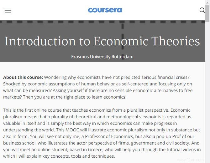 Les 10 meilleurs cours Coursera gratuits pour lesquels vous voudrez payer 