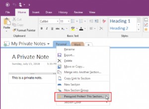 Comment protéger par mot de passe vos notes dans OneNote 2016 