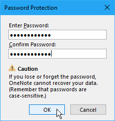 Comment protéger par mot de passe vos notes dans OneNote 2016 