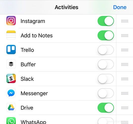 Comment maîtriser et développer le menu de partage de votre iPhone 