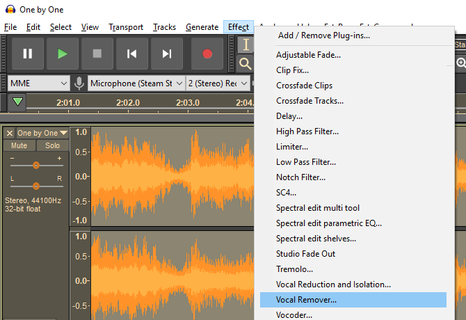 Comment supprimer les voix de n importe quelle chanson à l aide d Audacity 