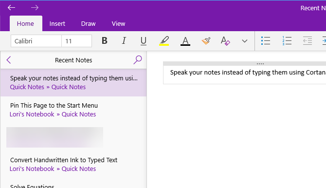 Pourquoi devriez-vous passer de OneNote 2016 à OneNote pour Windows 10 