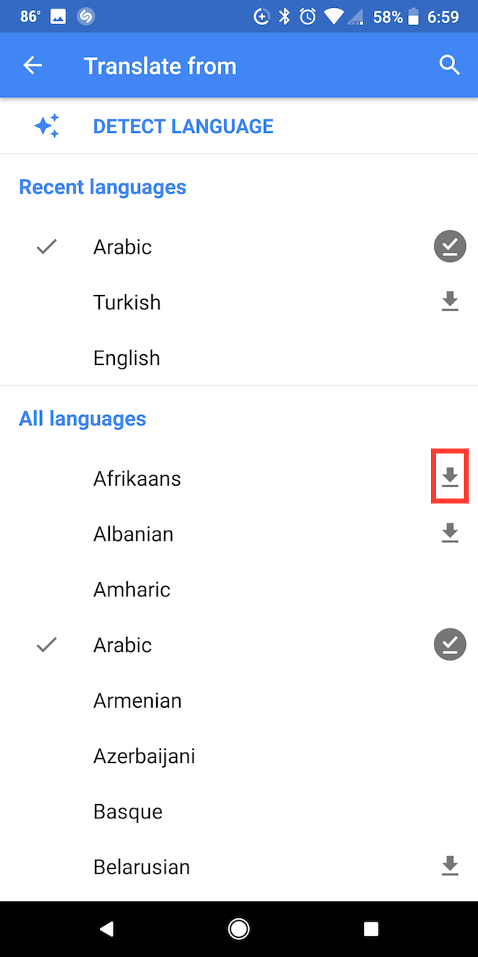 Comment télécharger les langues Google Translate pour une utilisation hors ligne 