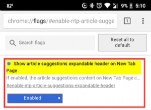 Comment supprimer des articles pour vous dans Chrome sur Android 