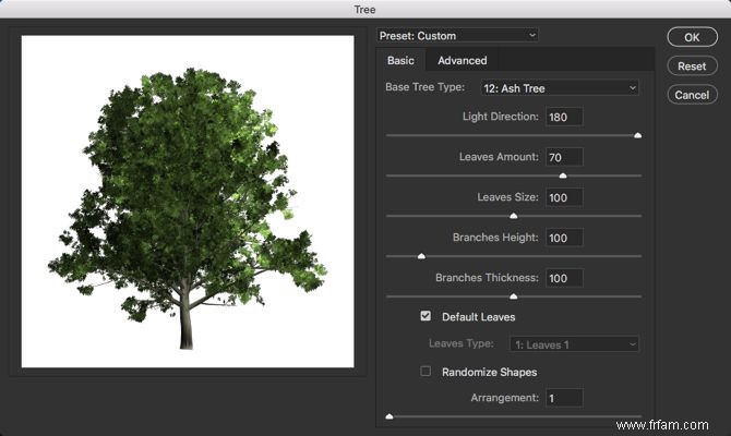 Comment ajouter des arbres réalistes aux photos en un clic avec Photoshop 