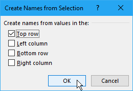 Comment travailler avec des plages nommées dans Microsoft Excel 