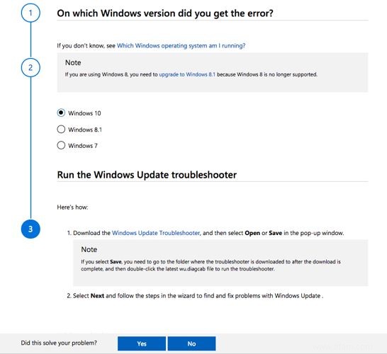 Comment utiliser l outil de dépannage de Windows Update 