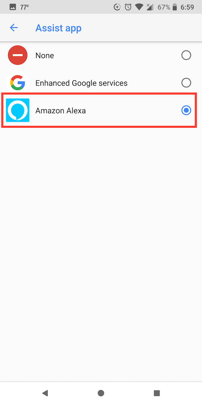 Comment utiliser Alexa comme assistant vocal Android par défaut 