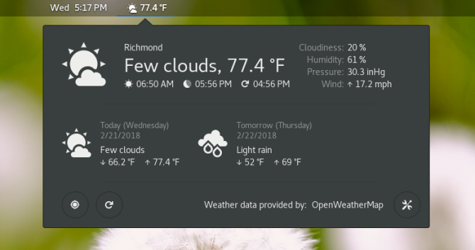 10 façons de vérifier la météo depuis votre bureau Linux 