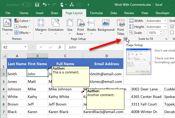 Le guide du débutant pour les commentaires dans Microsoft Excel 