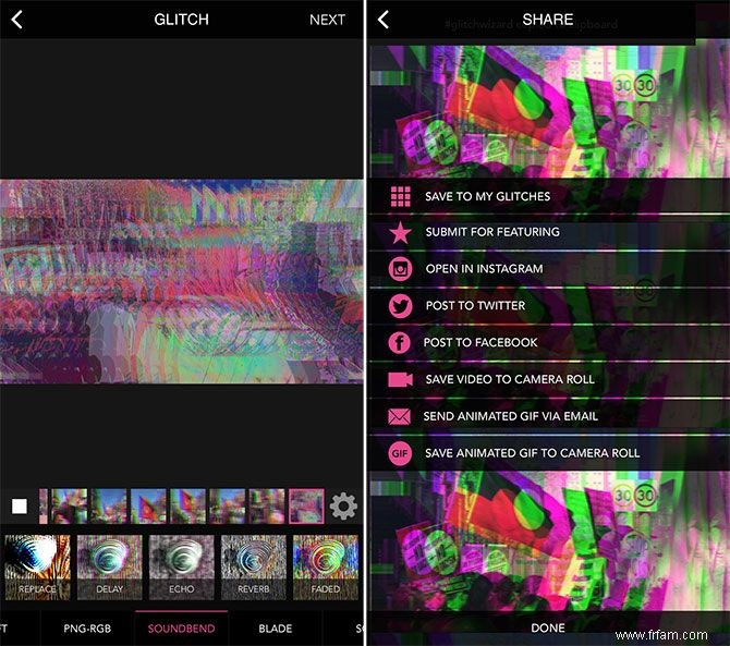 5 applications Trippy Glitch Art pour votre iPhone 